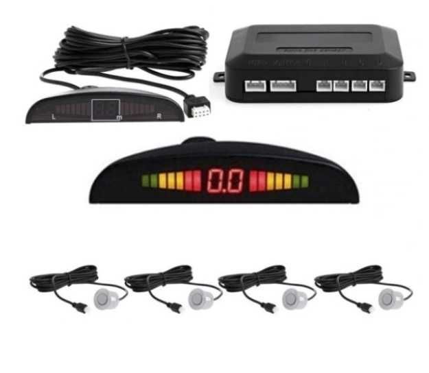 Парктроник за кола, с два цвята на датчиците, 22мм.