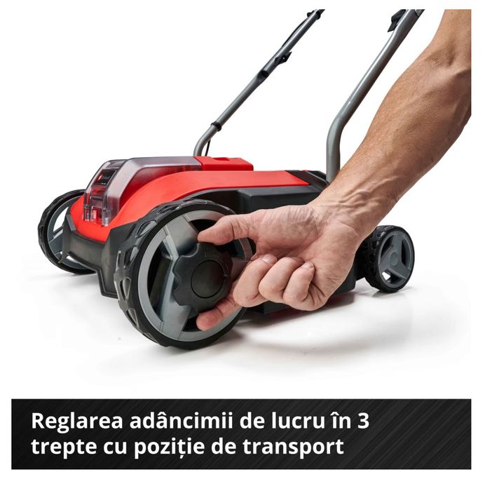 Scarificator gazon Einhell pe acumulator – 18V PXC | Solo