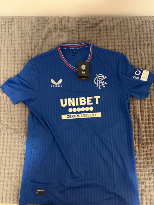 Tricou Rangers FC – Castore – nou, cu etichetă – mărime M