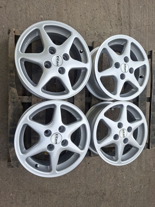 14" 4X100mm Titan, 4х100мм Немски Алуминиеви джанти