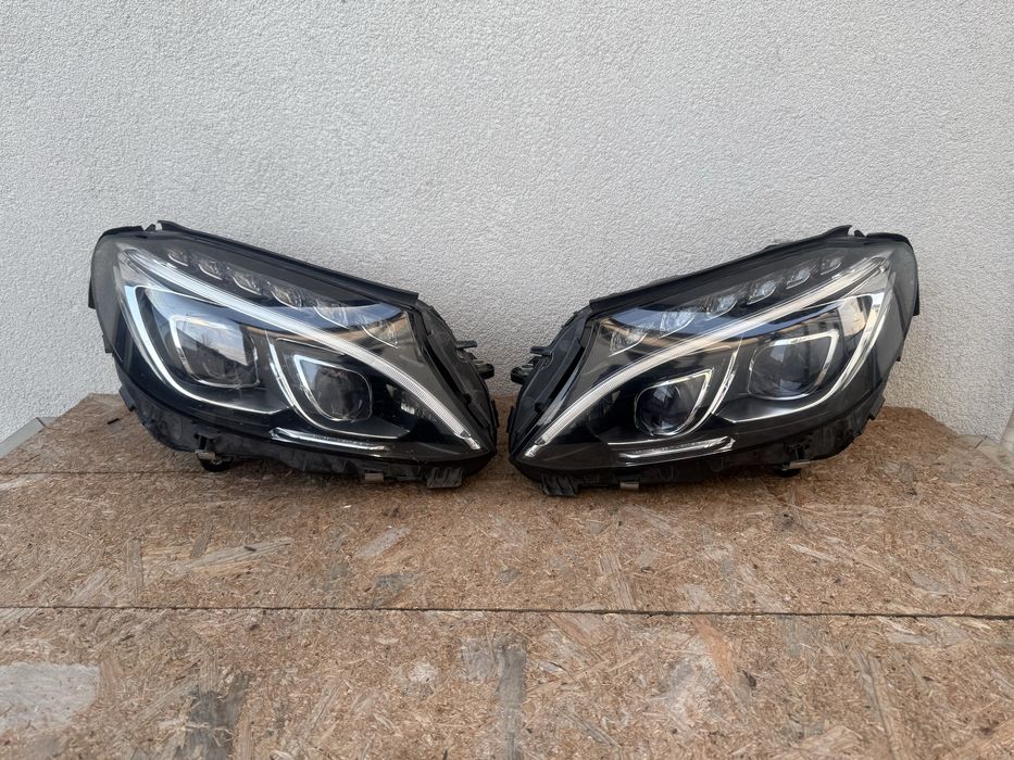 SET Far stanga dreapta Mercedes C Class W205 2014-2018 Full LED ILS