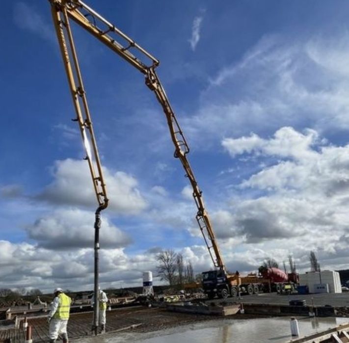 Бетон миксер Раствор Слон насос