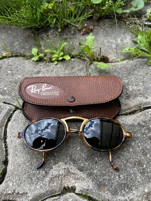 Ochelari Ray-Ban B&L Vintage W1746 Cheyenne Oval Gold 3 Tortoise