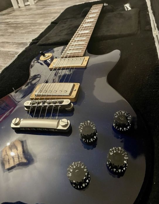 2015 Gibson Les Paul Studio Manhattan Midnight Blue