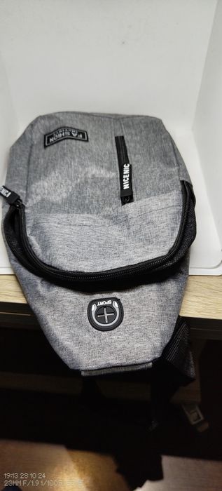 Geanta umar/crossbody gri