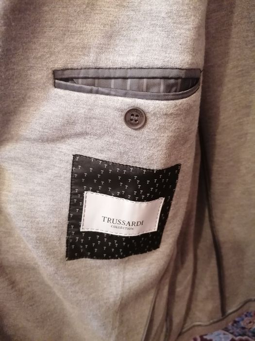 Sacou casual barbati Trussardi mărimea 52,  100% vâscoză, fără defecte