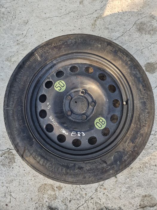 Roata rezerva slim Bmw X3 E 83 135/90/17 Bmw 5×120