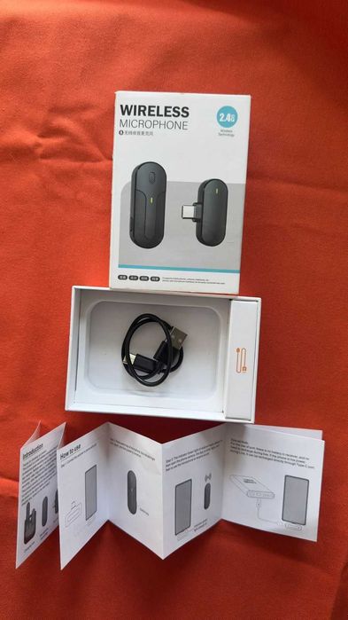 микрофон Wireless 2.4G петличный для Айфона