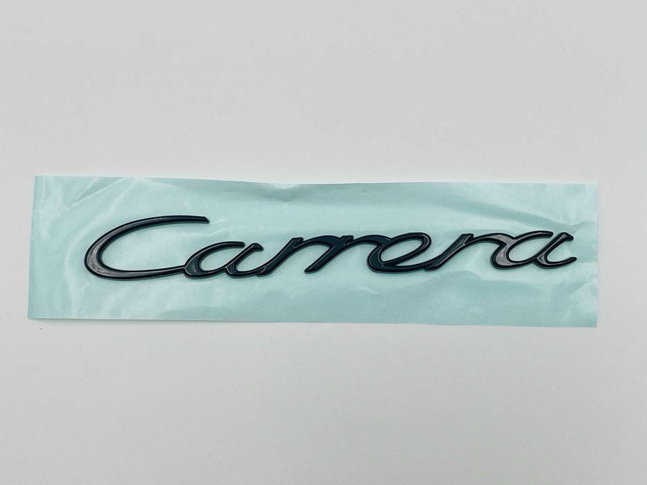 Emblema Compatibila PORSCHE Carrera negru