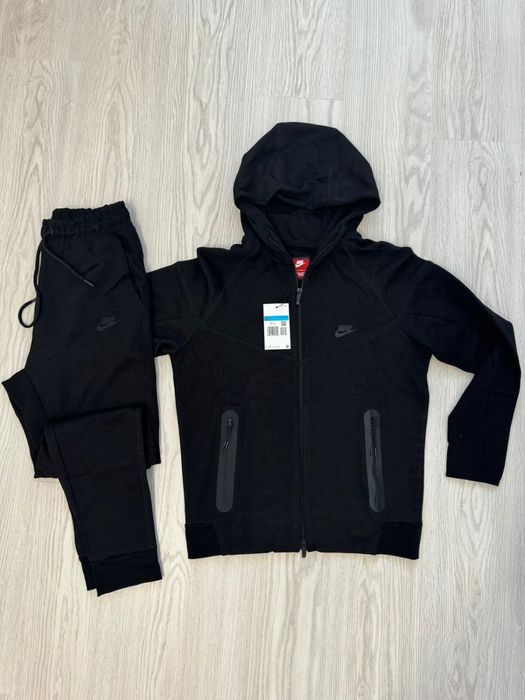 Trening Nike Tech Fleece Bumbac 100% Black