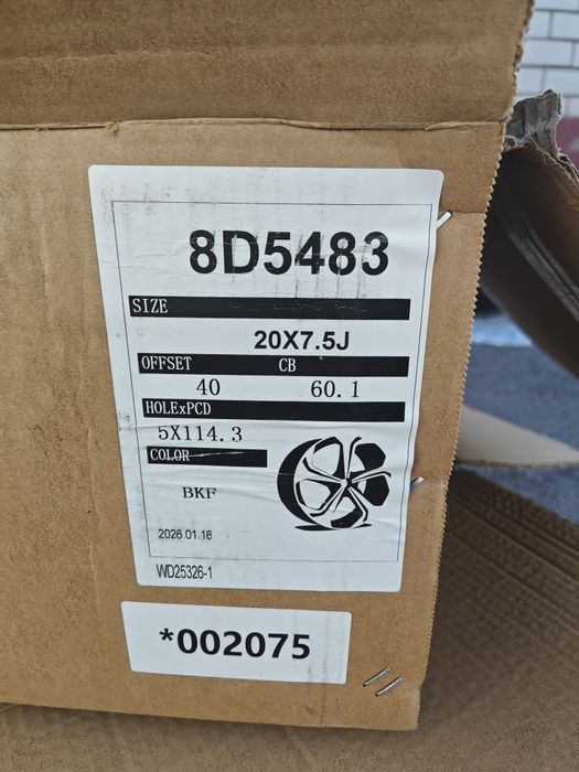 Диски R20 продажа 5*114.3