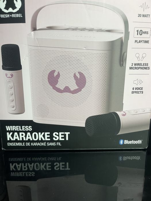 Кареоке колонка розова