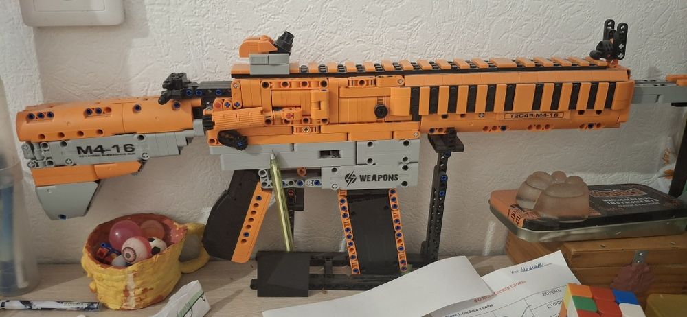 Конструктор city самолет, автомат