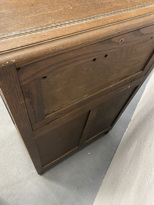 Дъбов шкаф Франция арт деко 1925 1940 масив