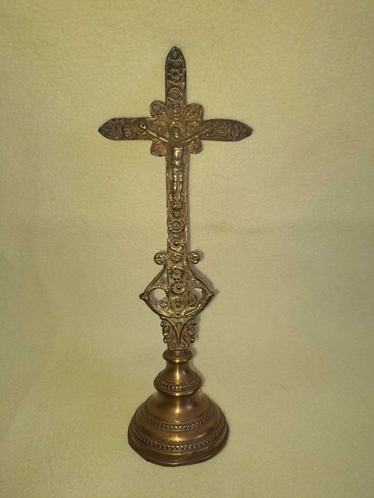 crucifix bronz crucifix alama vechi 25 cm