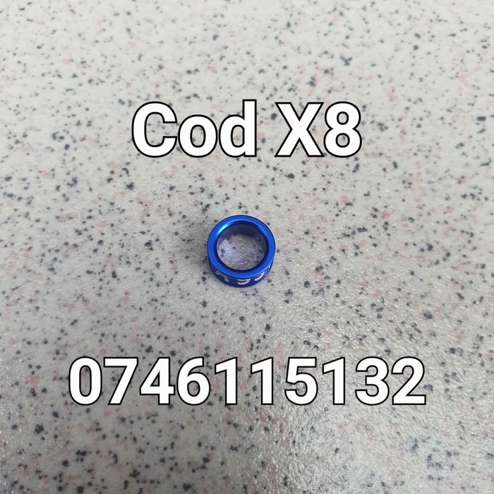 Pasari Papagal Nimfe Perusi Cacadu Canar African-Inele de 6mm AL- X8