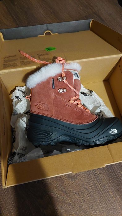 Ghete din piele imblanite The North Face