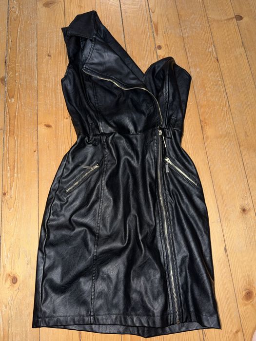 Две стилни  дамски кожени рокли