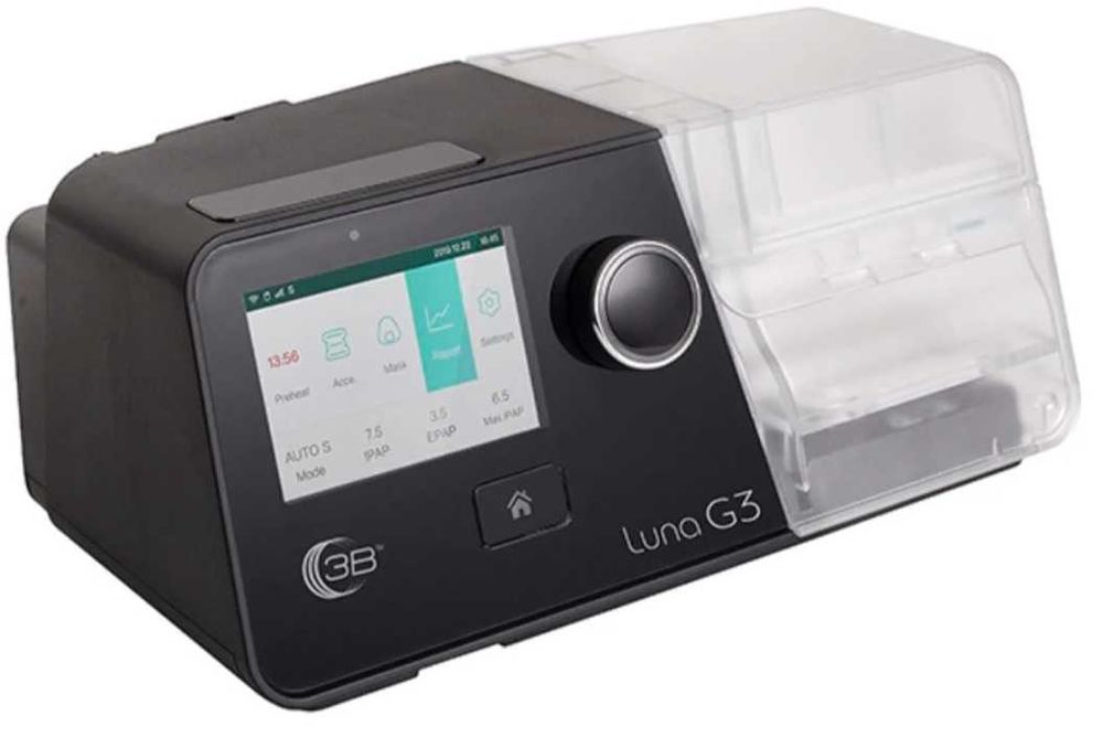Cpap BMC Luna 3G APAP + Umidificator+furtun+Masca NOU