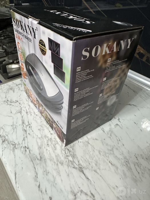 Сэндвичница Sokany 3 в 1