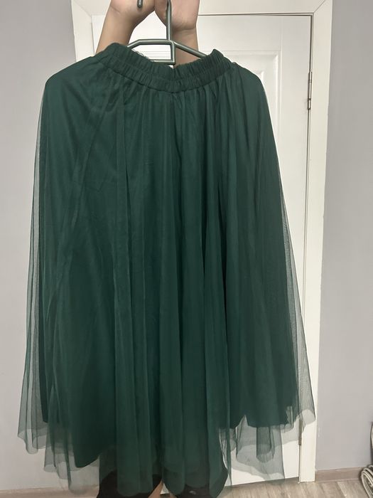 Платья двойка в зеленным цвете