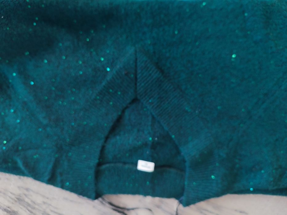 Половер с малки пайети XL