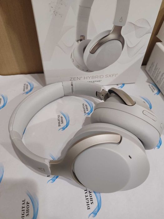 Creative Zen Hybrid SXFI,Слушалки,Bluetooth, до 70 часа,Черен/Бял