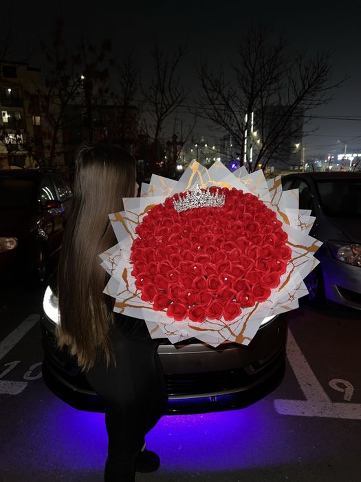 101 trandafiri sapun