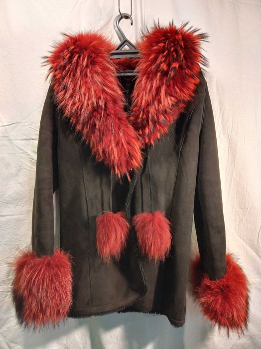 Винтажная дубленка la Piel