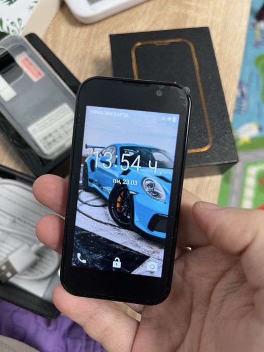 Мини смартфон, 3G WCDMA черен