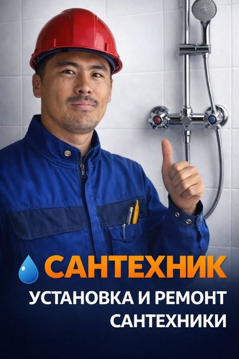 Сантехник Туздыбастау 24/7