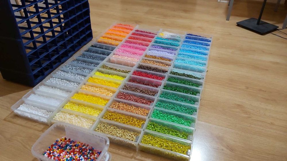 Мъниста/перли за редене, ARTKAL beads 5mm, съвместими с PERLER, за редене на картини, хоби, крафт