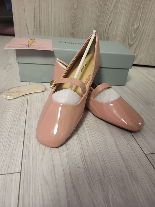 Balerini eleganti piele