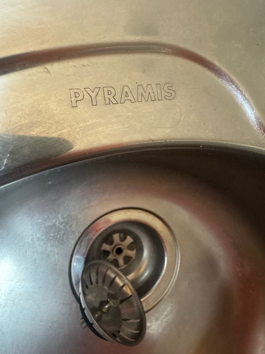 Гръцка мивка от неръждаема стомана PYRAMIS