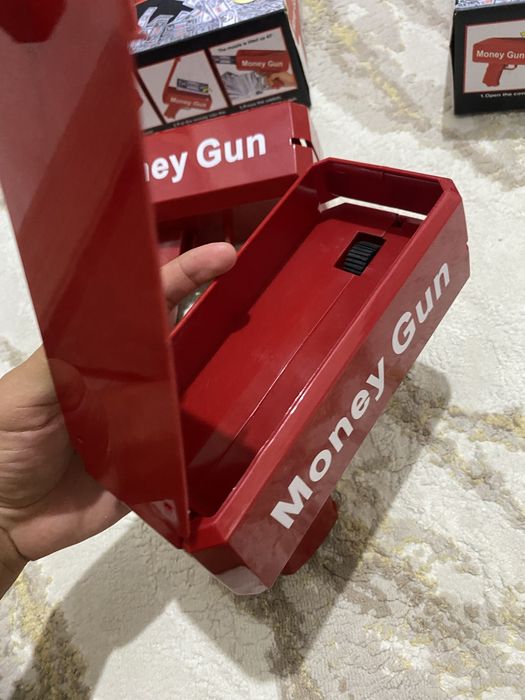 Money Gun денежный пистолет