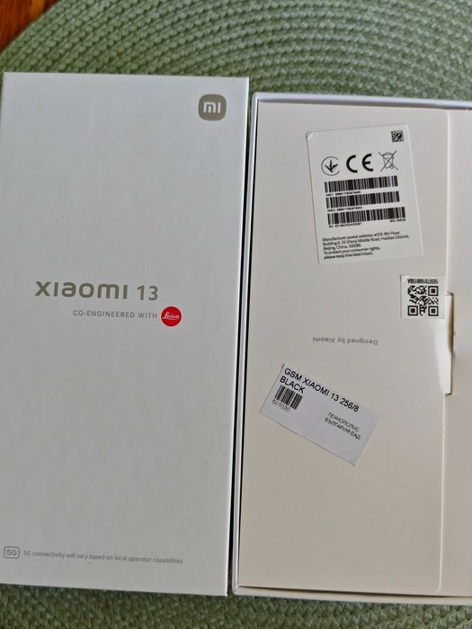 Xiaomi 13 black 8gb ram 256 rom