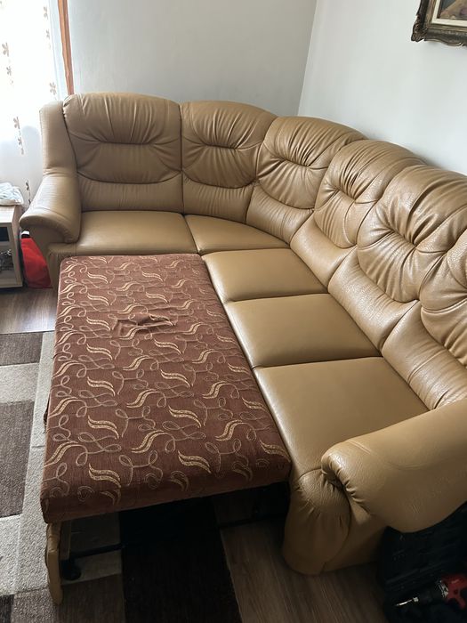 Coltar imitatie piele extensibil