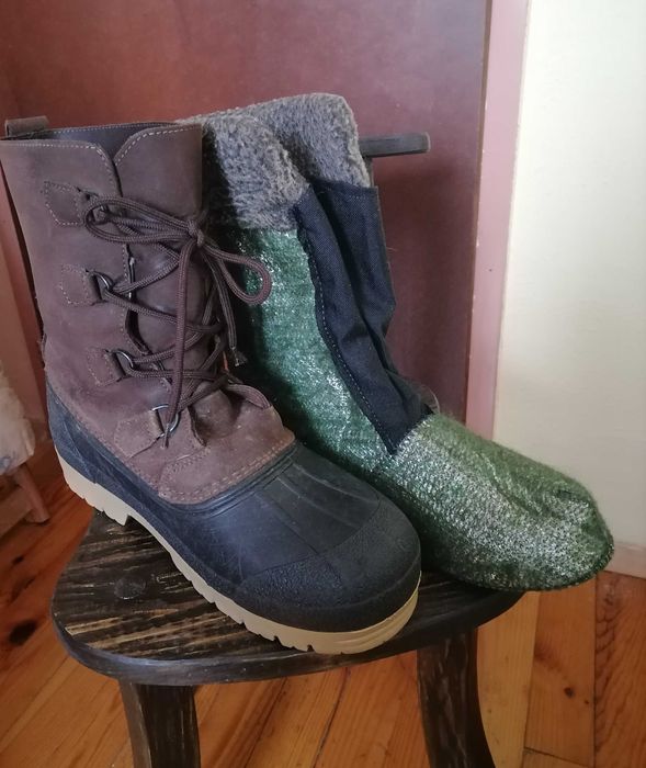 Мъжки, топли ботуши със свалящ се чорап