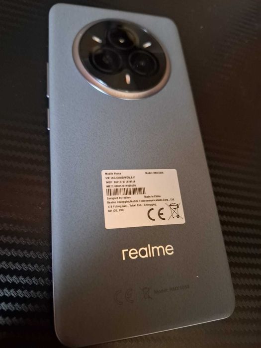 Telefon mobil realme 14 Pro 5G, Dual SIM, 256GB, 8GB RAM, Suede Grey