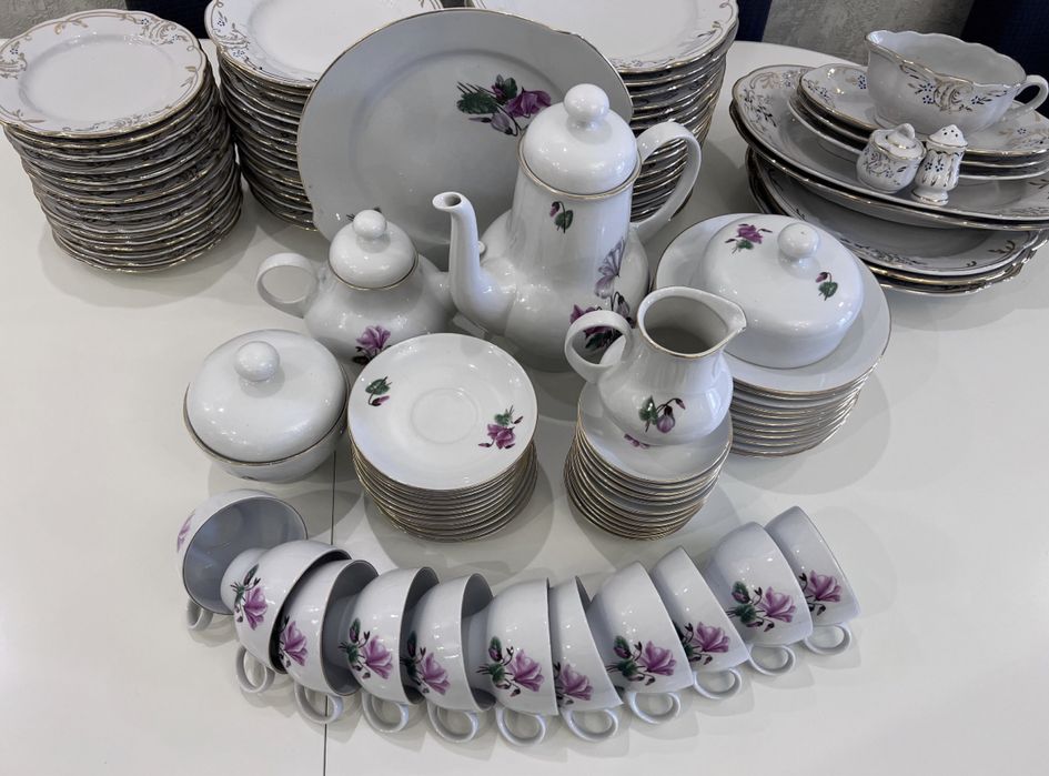 Посуды/сервиз/чашки/блюдцы