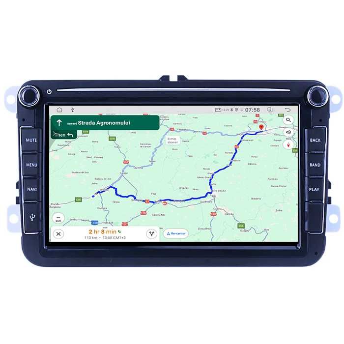 Navigatie VW Caddy 2004-2014, 4GB RAM/64GB ROM, Android 14