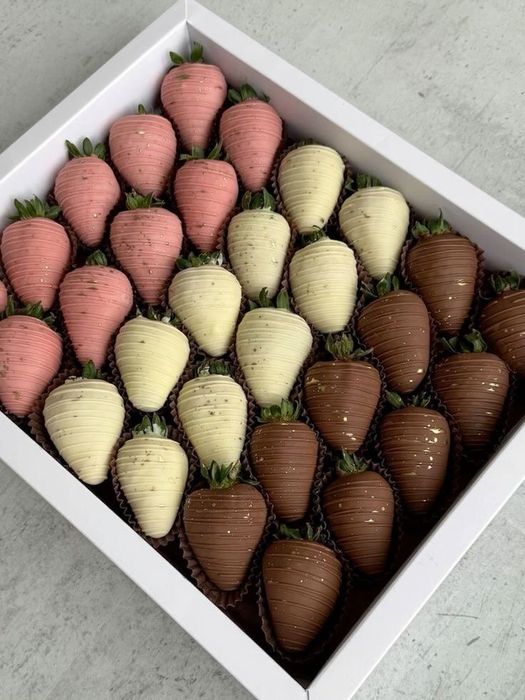 клубника в шоколаде