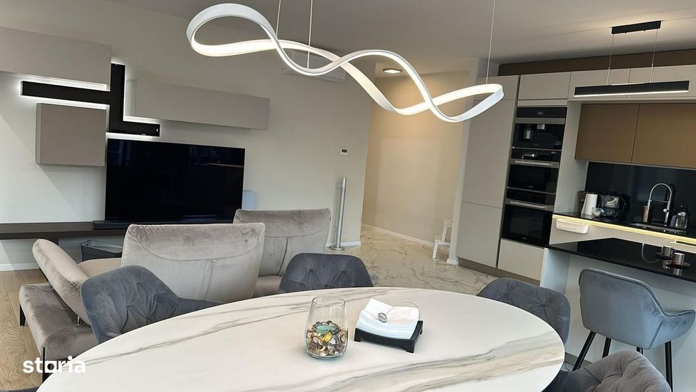 Apartament premium 4 camere | Finisaje lux – 135.7 | Spa & Piscina