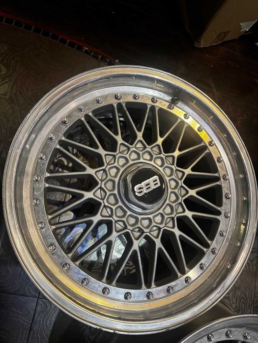 18-инчови джанти BBS, спортен пакет, полирани и в добро състояние. 5x120