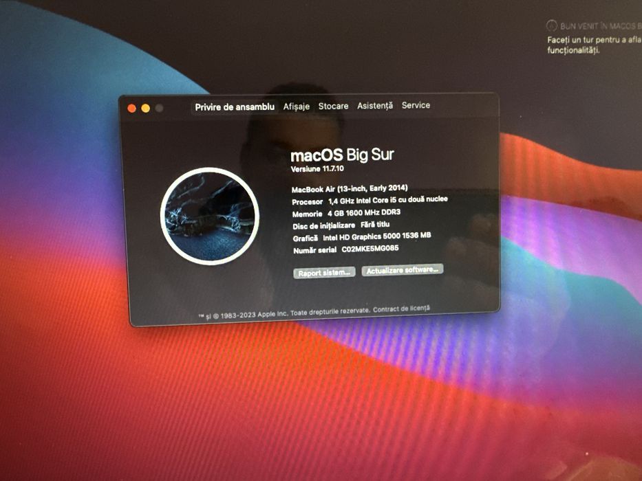 Laptop Apple Macbook Air 2014 - perfect functional