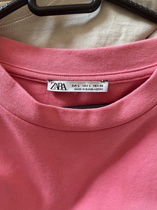 Тениски L/XL Zara, Bershka