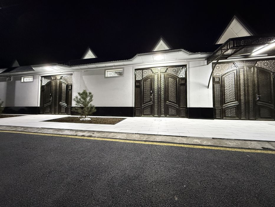 Янги қурилган тайёр 4 хона +холл коттедж сотилади! Қўйлиқ Хонобод