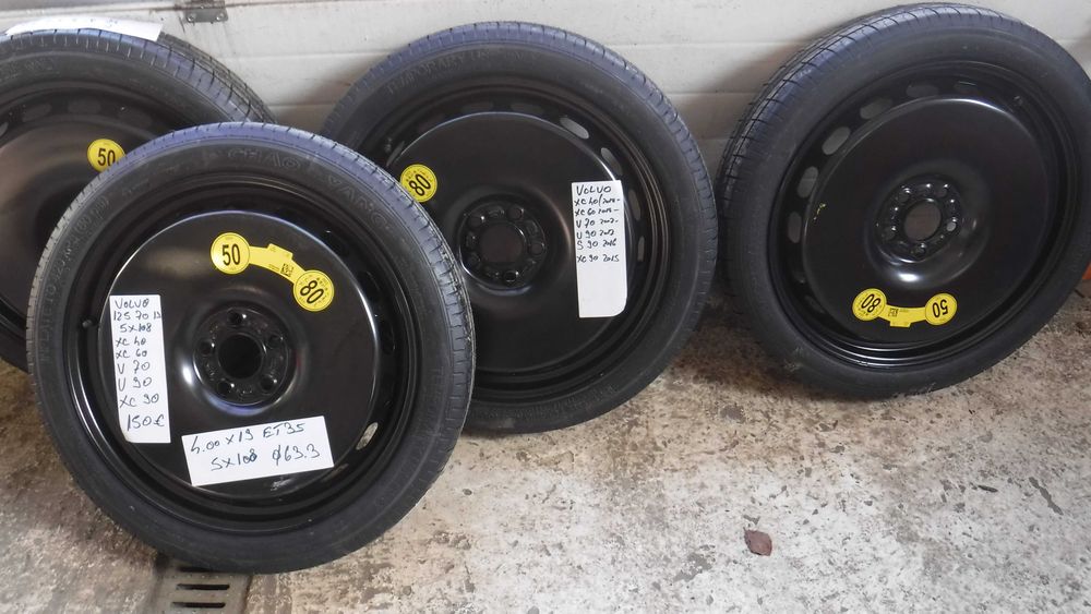 Rezerva slim VOLVO XC 60 XC 90 v60 V90 V70 XC 40   C30 17 18 19