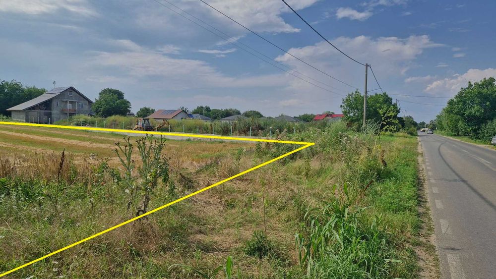 Teren de vânzare în Săbăreni - Giurgiu (4400 mp) lângă Dragomirești-Deal / Chiajna.
