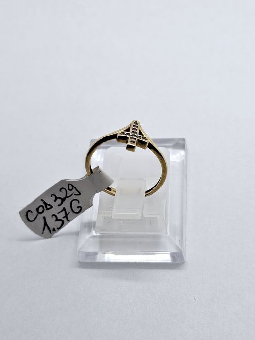 Vand inel dama din aur 14 k 1.37 g cod 329